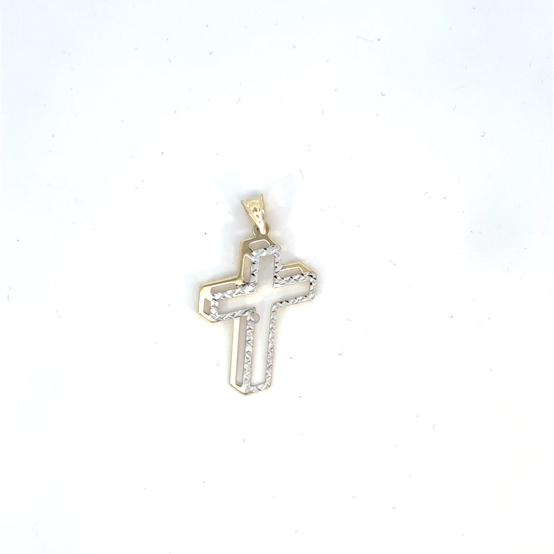 10KTT CUT OUT CROSS