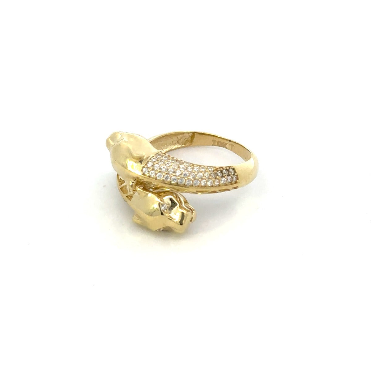 10KY CZ TIGER RING ZJFR-0042
