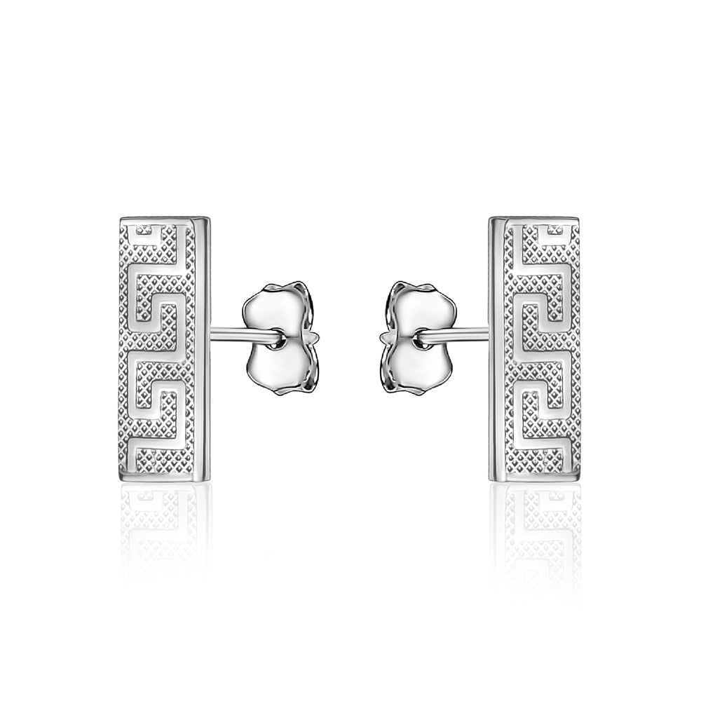 Sterling Silver Bar Stud