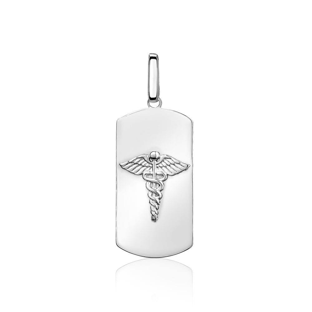 Sterling Silver Medic Charm - 002