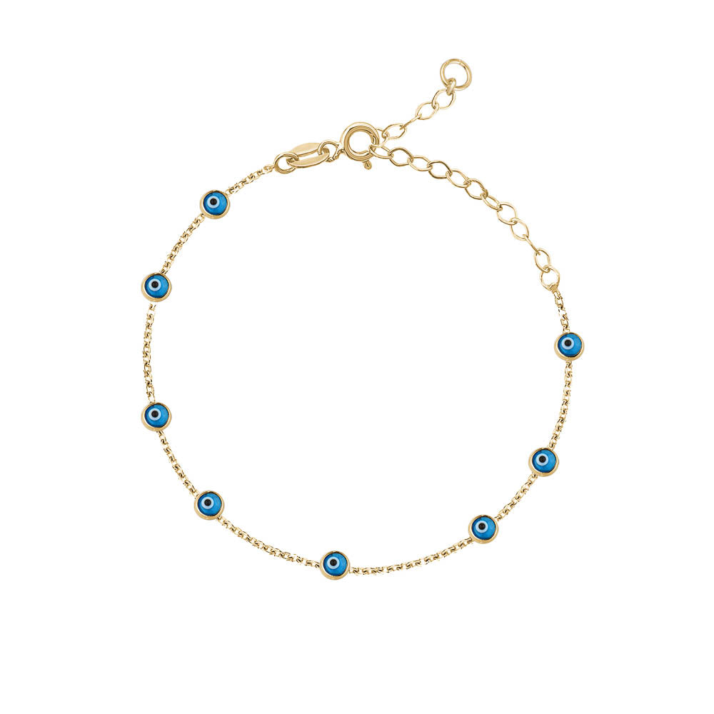 10KY EVIL EYE BRCELET ZVB-026