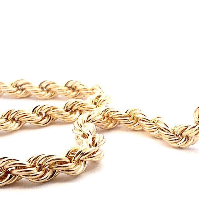 10KY 10MM HOLLOW ROPE CHAIN