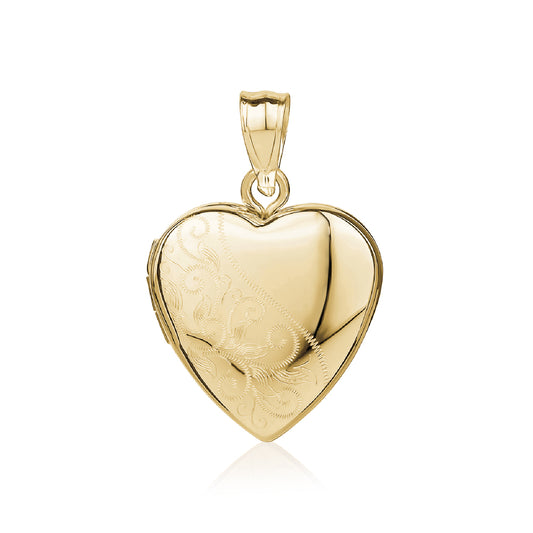 14KY HEART LOCKET 14K20332