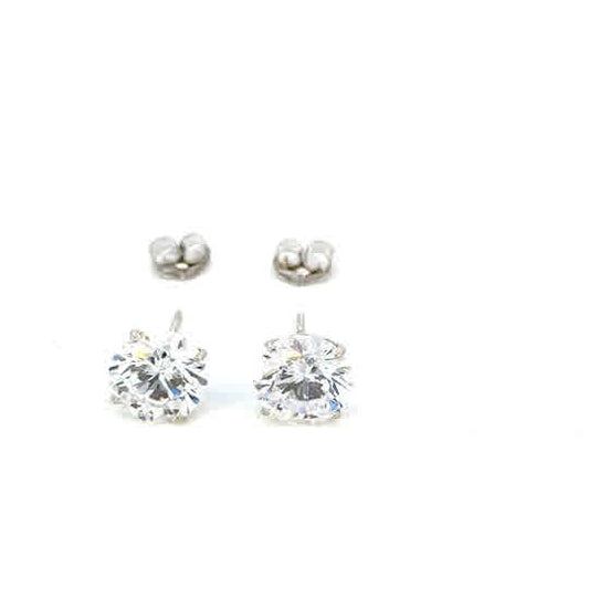 14KW SUPER LIGHT CZ STUDS ROUND