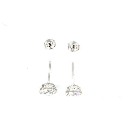 14KW SUPER LIGHT CZ STUDS ROUND