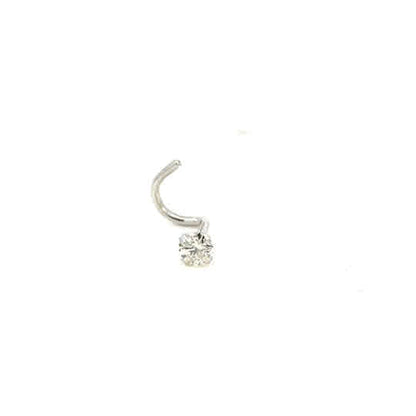 14KW DIAMOND NOSE STUD