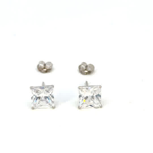14KW SUPER LIGHT CZ STUDS SQUARE