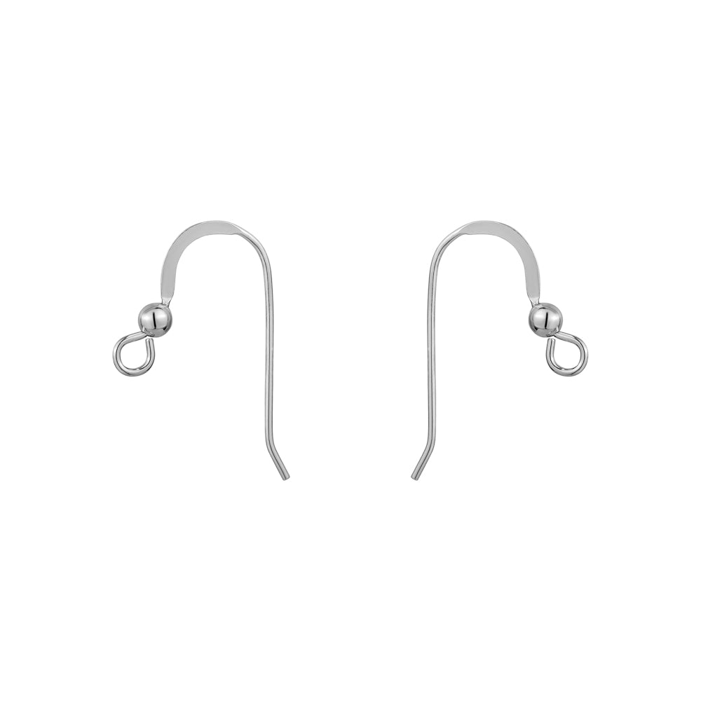 SILVER FLAT SHEPHERD HOOK
