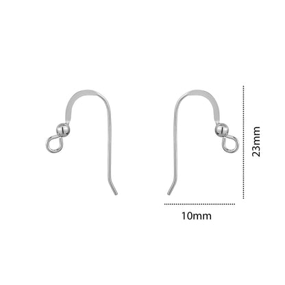 SILVER FLAT SHEPHERD HOOK