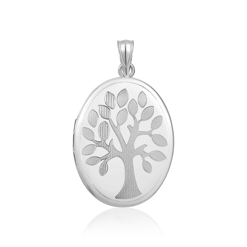 STERLING SILVER LOCKET 50235SSRH