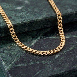 10KY SOLID CUBAN CHAIN 5MM