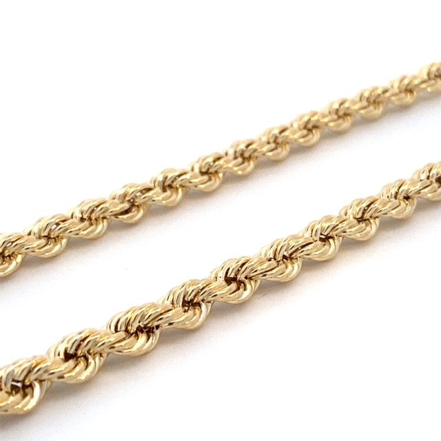 10KY 6MM HOLLOW ROPE CHAIN