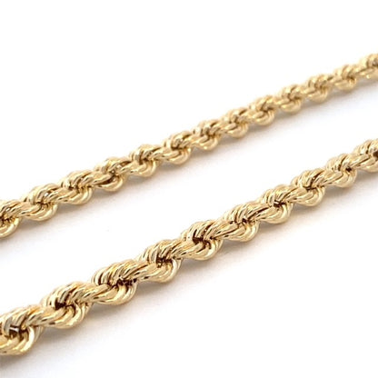 10KY 6MM HOLLOW ROPE CHAIN