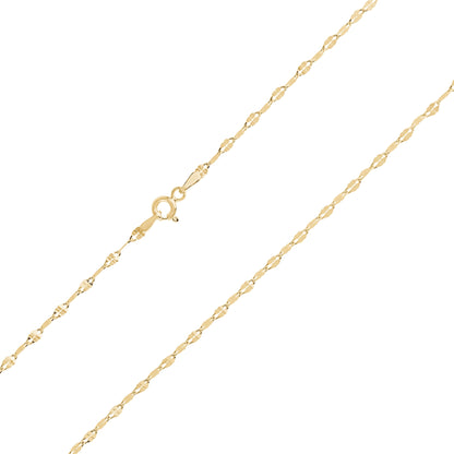 SILVER GOLD PLATED CHAIN