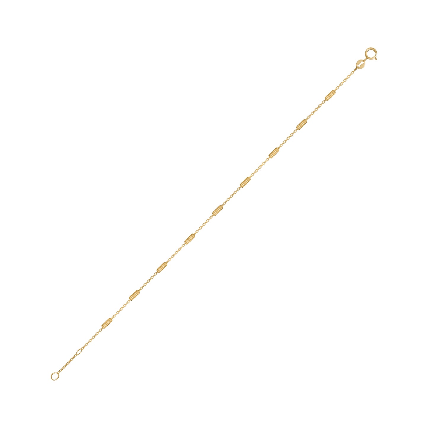 10KY DC BARREL NECKLACE AND BRACELET