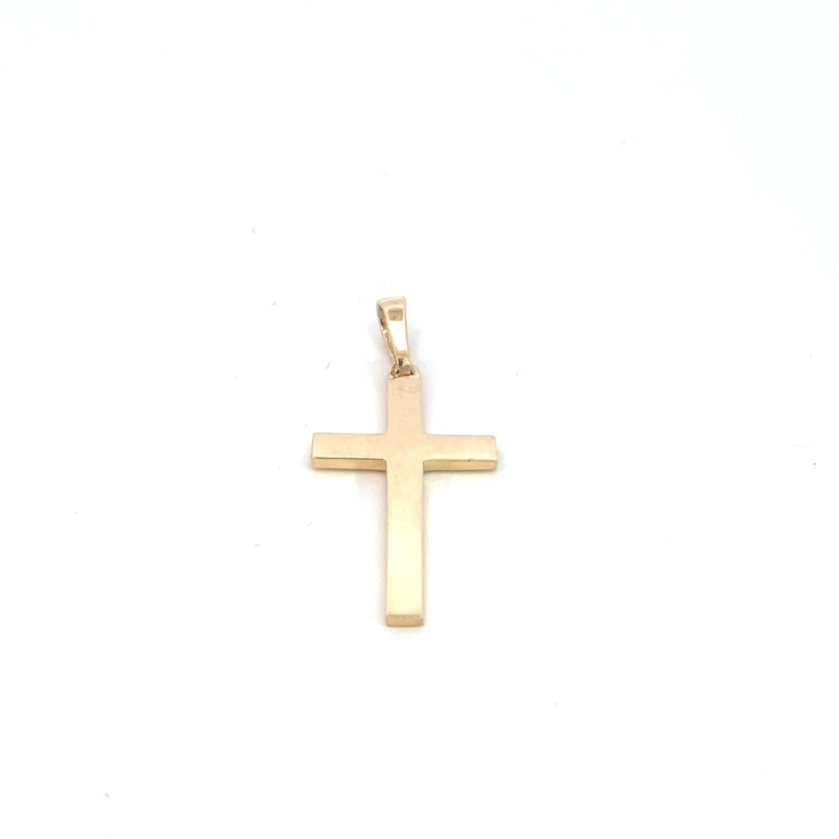 10K SOLID GOLD CROSS 14MM X 25MM