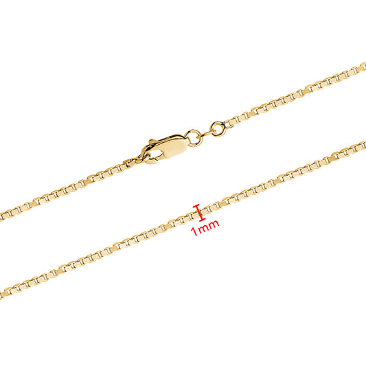 10KY BOX CHAIN 1.0MM