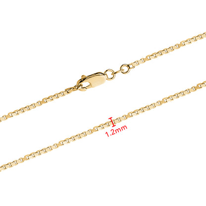 10KY BOX CHAIN 1.2MM