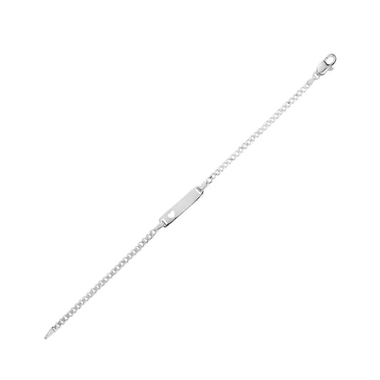 SILVER ID BRACELET BRT3A