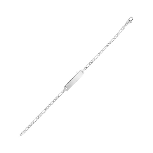 SILVER ID BRACELET BT22ARH