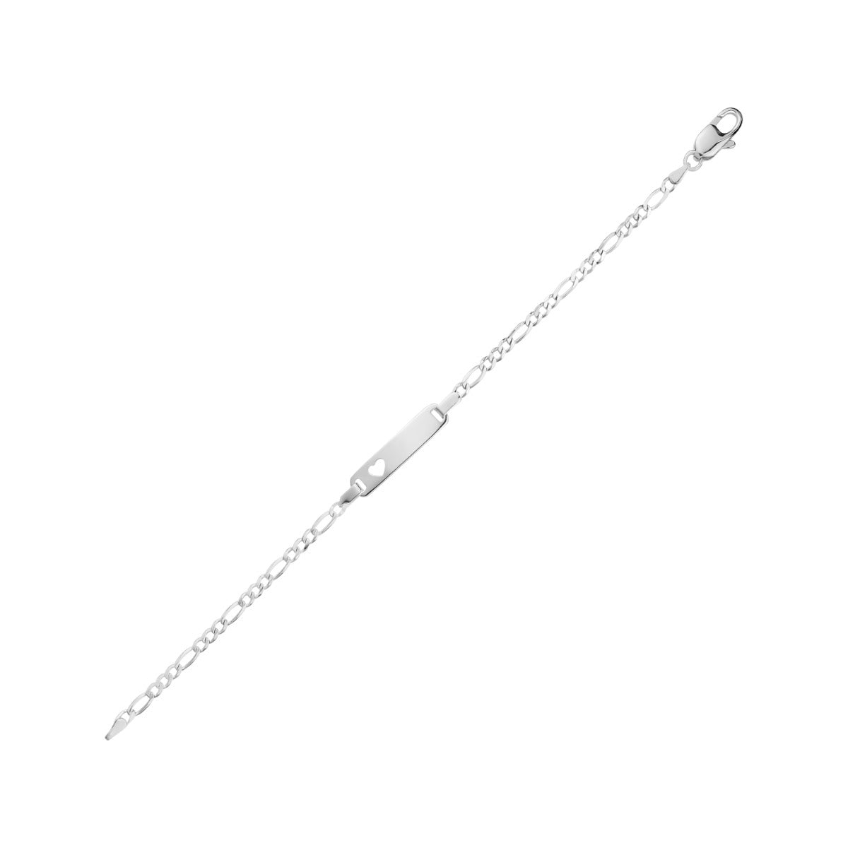 SILVER ID BRACELET BT22