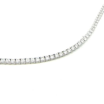 SILVER CZ TENNIS BRACELET 3MM CH03102
