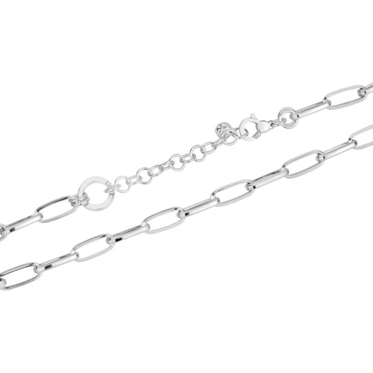 STERLING SILVER PAPER CLIP CHAIN CHD037B