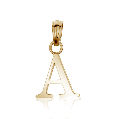 10k Yellow Initial Charms