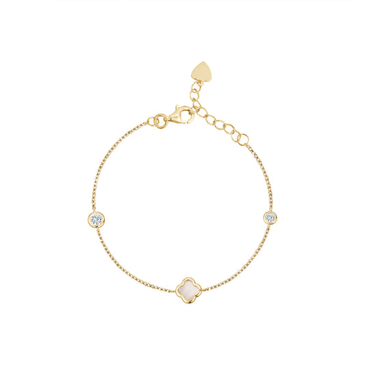 Sterling Silver Bracelet Gold Plated