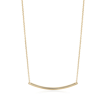 STERLING SILVER GOLD PLATED NECKLACE CTN1583