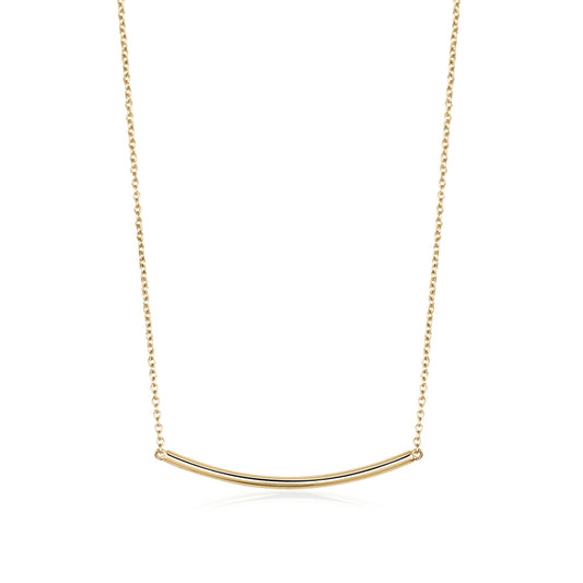 STERLING SILVER GOLD PLATED NECKLACE CTN1583