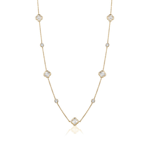 Sterling Silver Gold Plated Necklace