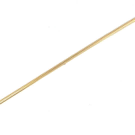 SILVER GOLD PLATED CHAIN 1 MICRON CTQ190GP
