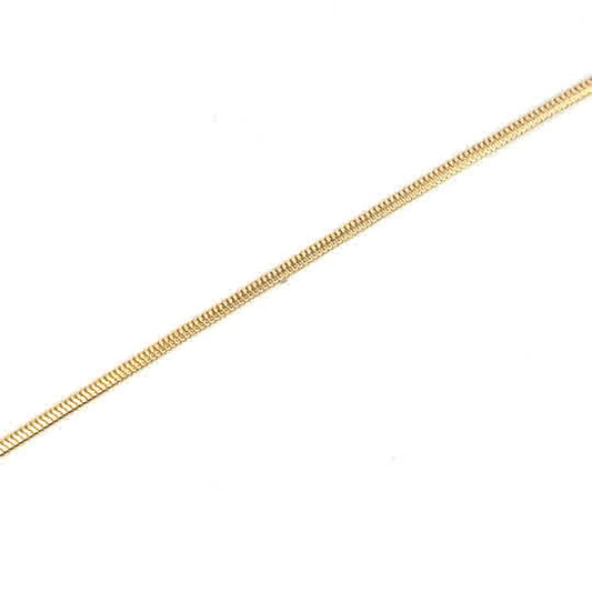 SILVER GOLD PLATED CHAIN 1 MICRON CTQ190GP