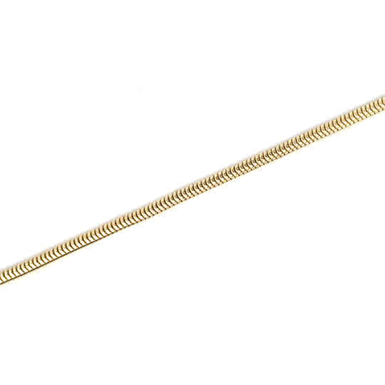 SILVER GOLD PLATED CHAIN 1 MICRON CTQ240GP