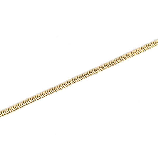 SILVER GOLD PLATED CHAIN 1 MICRON CTQ240GP