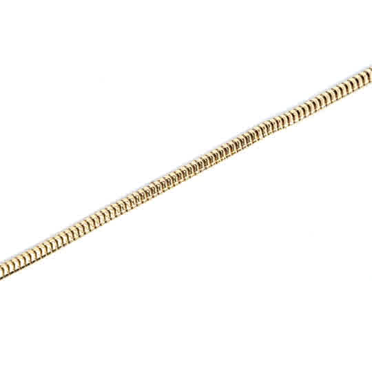 SILVER GOLD PLATED CHAIN 1 MICRON CTQ300GP
