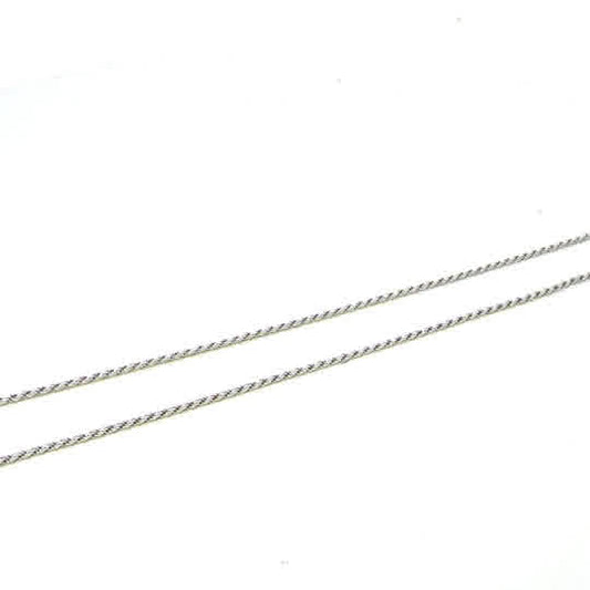 SILVER SOLID DC ROPE CHAIN 1.1MM