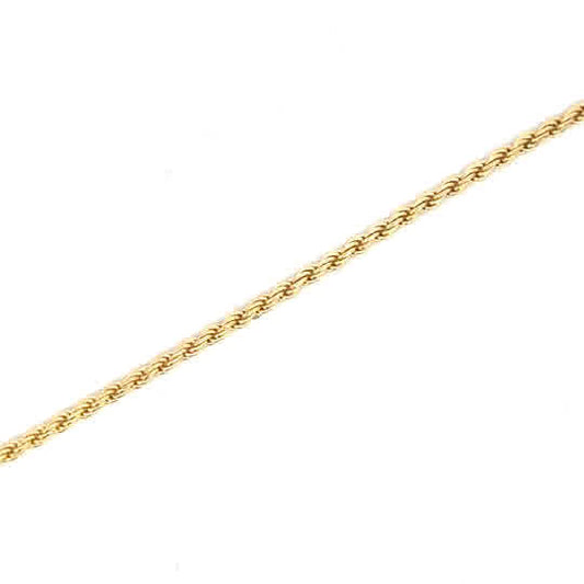 SILVER GOLD PLATED CHAIN 1 MICRON DC040GP