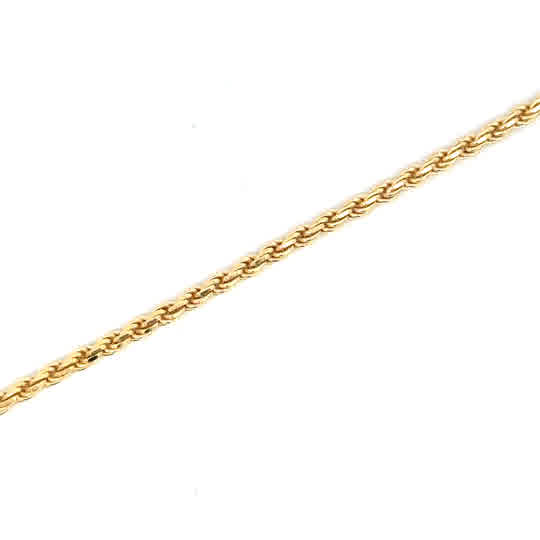 SILVER GOLD PLATED CHAIN 1 MICRON DC050GP