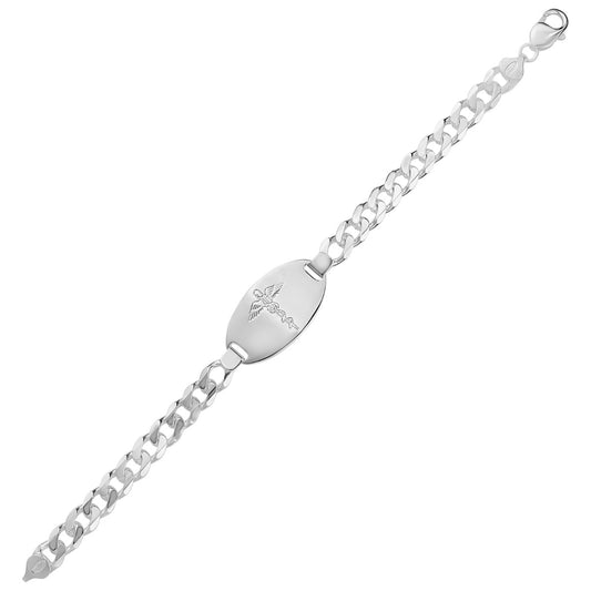 SILVER MEDIC BRACELET EXMLDGD250