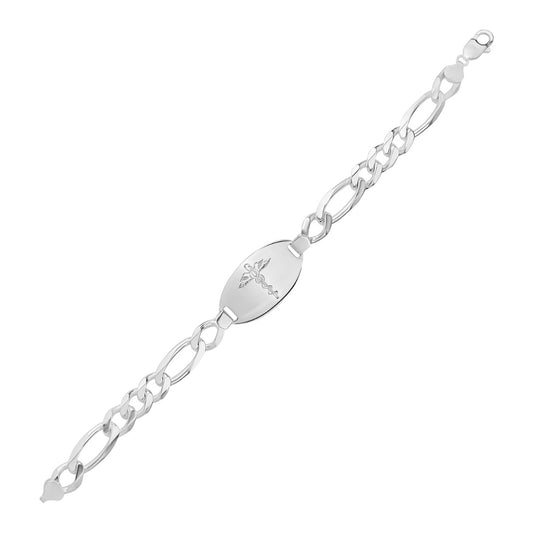 SILVER MEDIC BRACELET EXMLDALT250