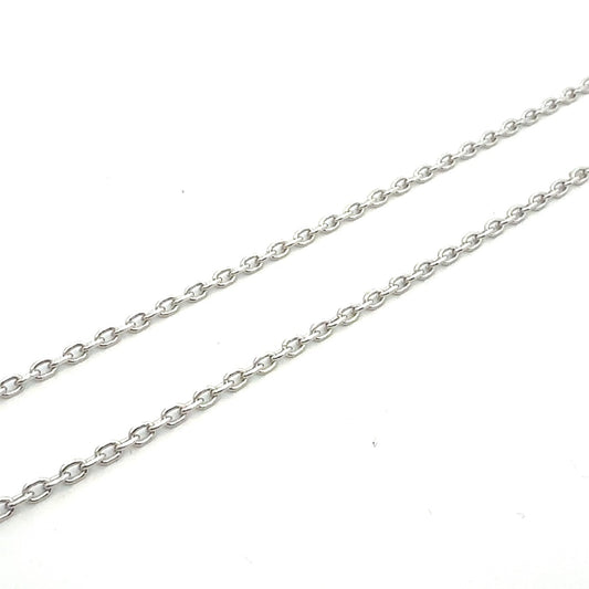 SILVER CABLE CHAIN 1.8MM FD050