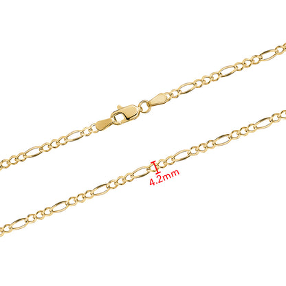 10KY FIGARO CHAIN 4.2MM