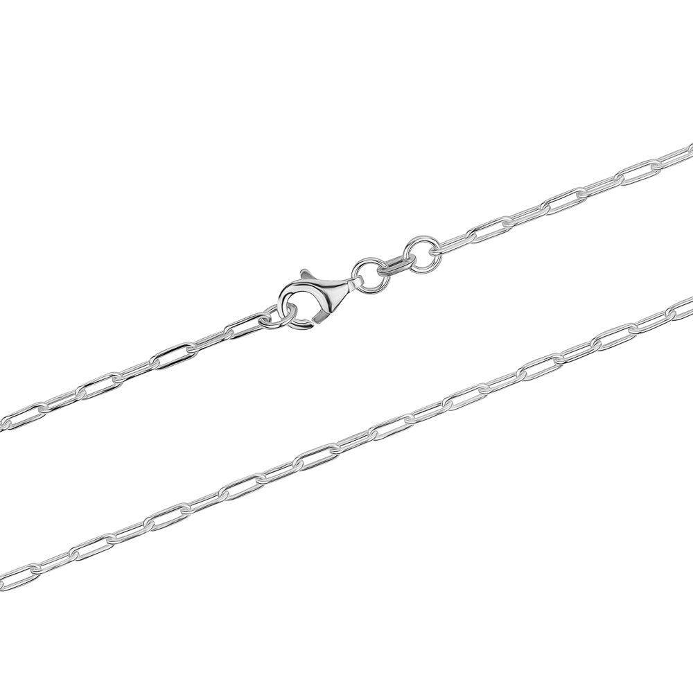 Paper Clip Chain Sterling Silver 3.8MM