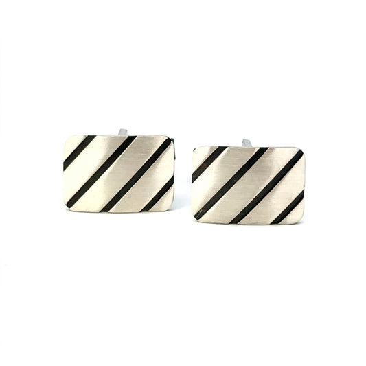 SILVER CUFF LINKS G-146