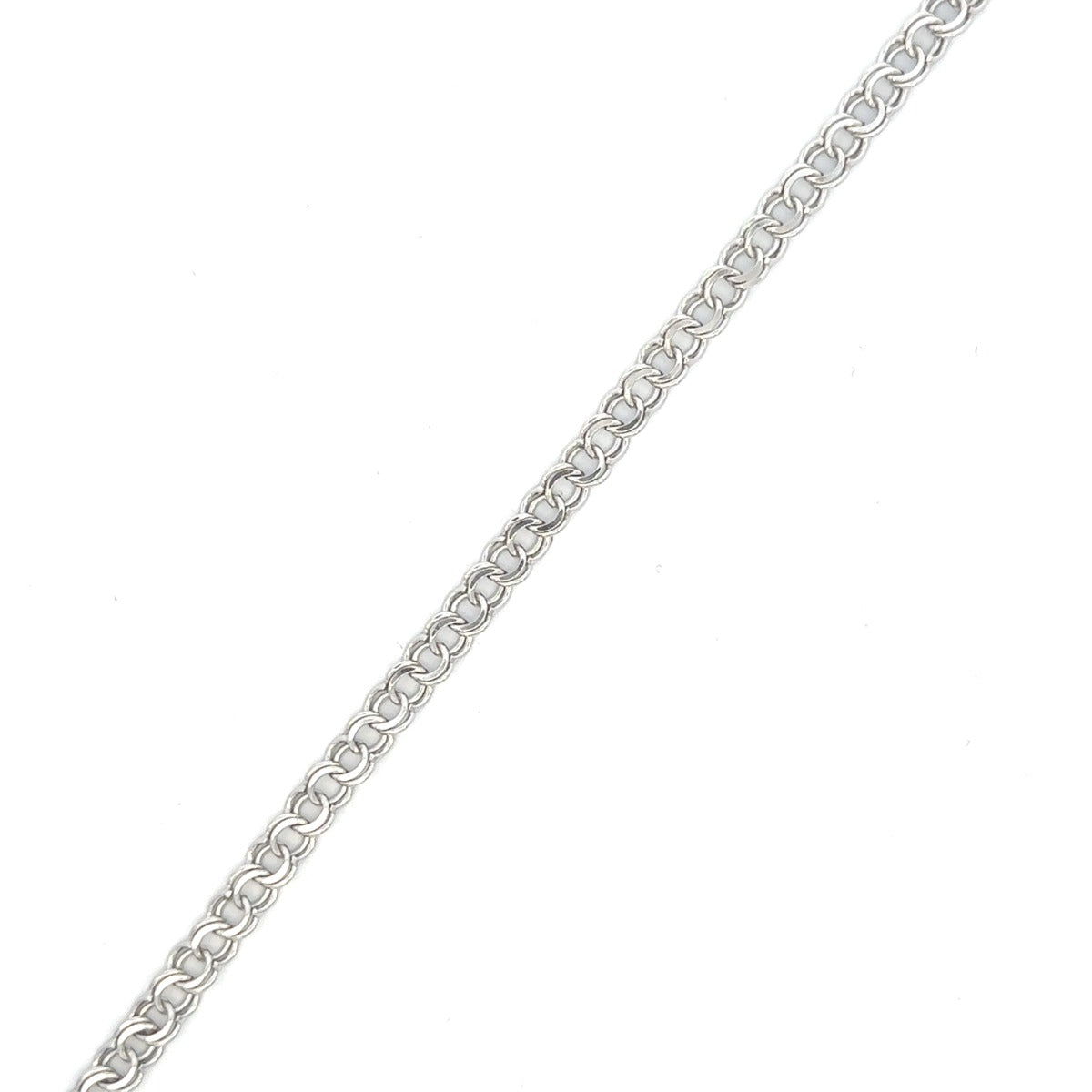 STERLING SILVER CLASSIC CHARM BRACELET GARY070RH