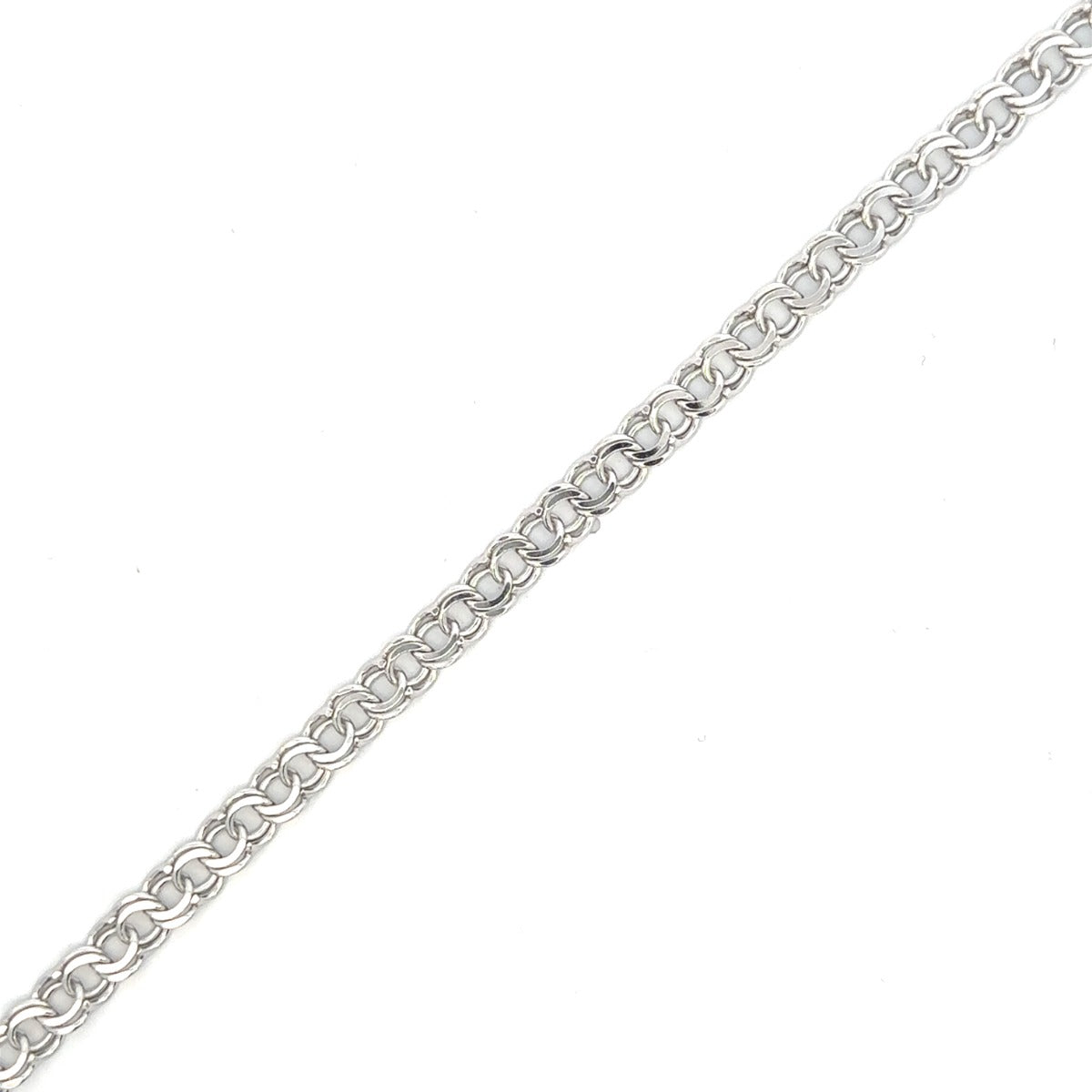 STERLING SILVER CLASSIC CHARM BRACELET GARY080RH