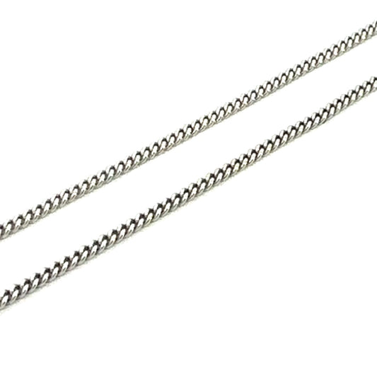 SILVER GOURMETTE CURB CHAIN 1.9MM