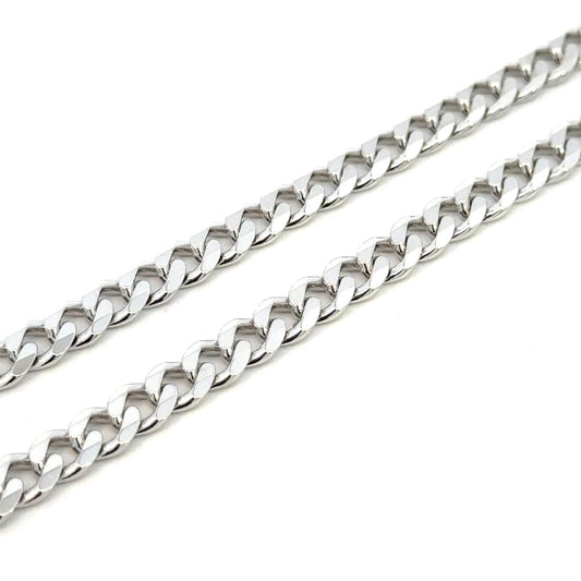 SILVER CURB CHAIN 5.8MM